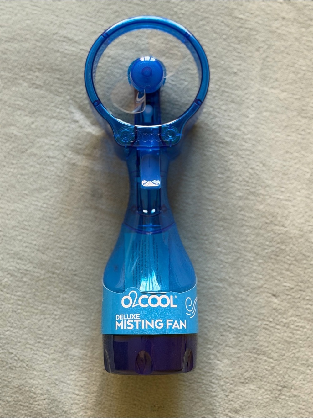 O2COOL Deluxe Misting Fan - Blue